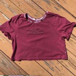 Vans crop top